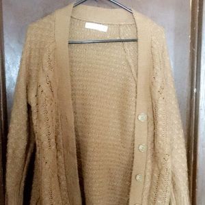 Tan Cardigan