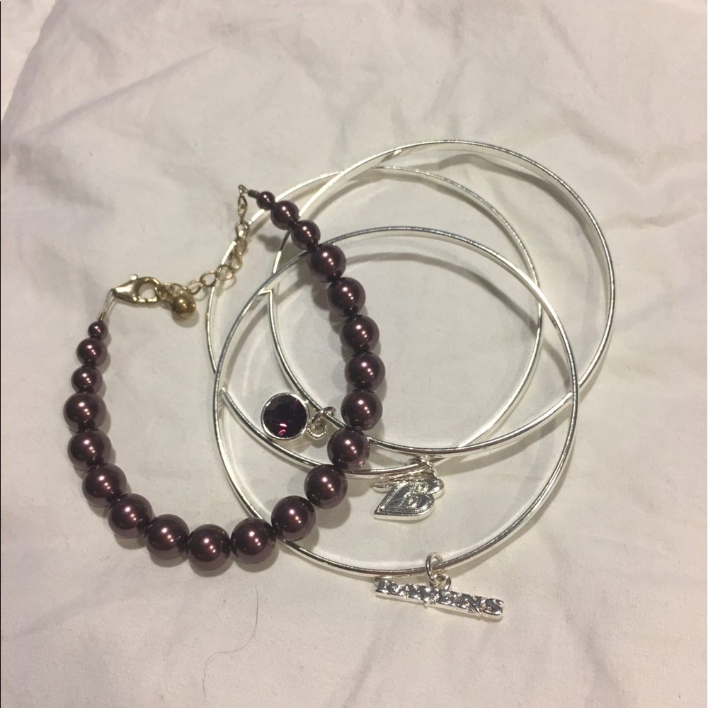 Baltimore Ravens Bracelet Bundle