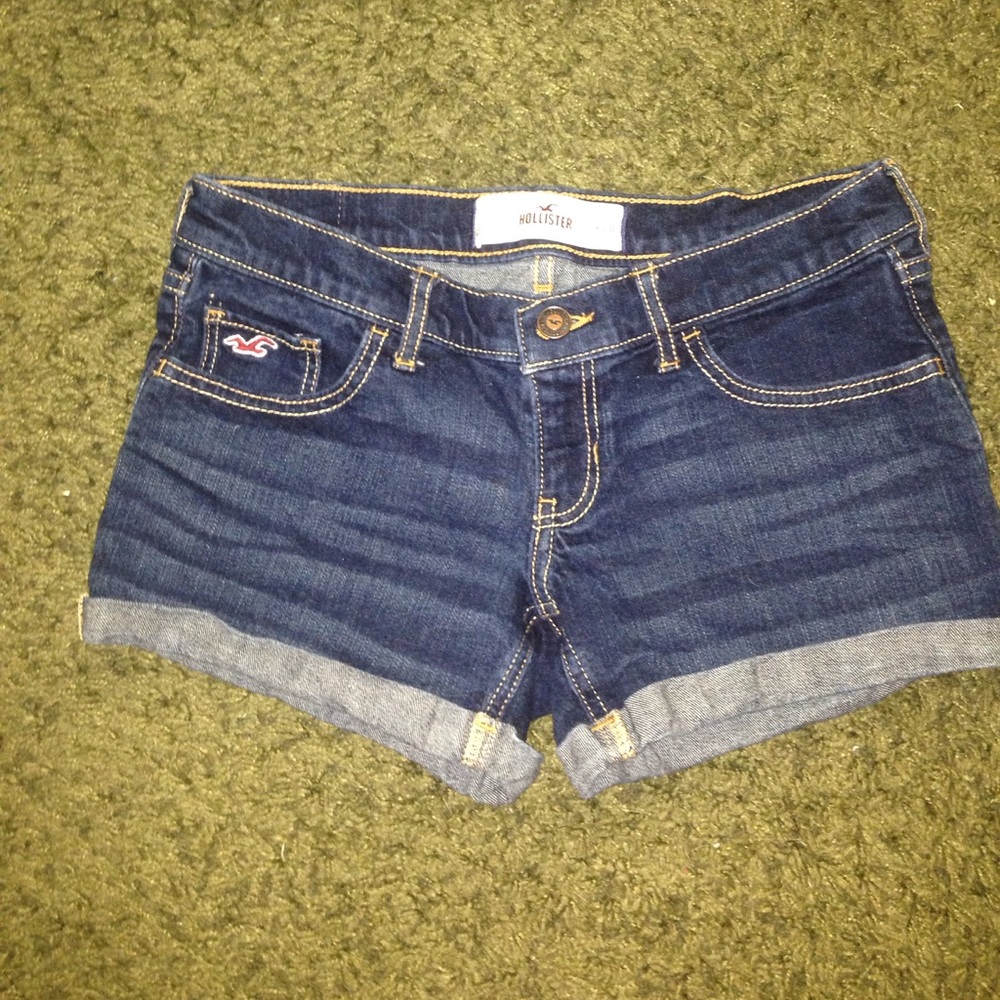 Hollister denim shorts
