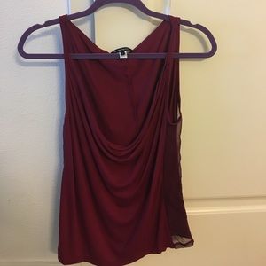 Nanette Lepore Tank Top with Sheer Sides