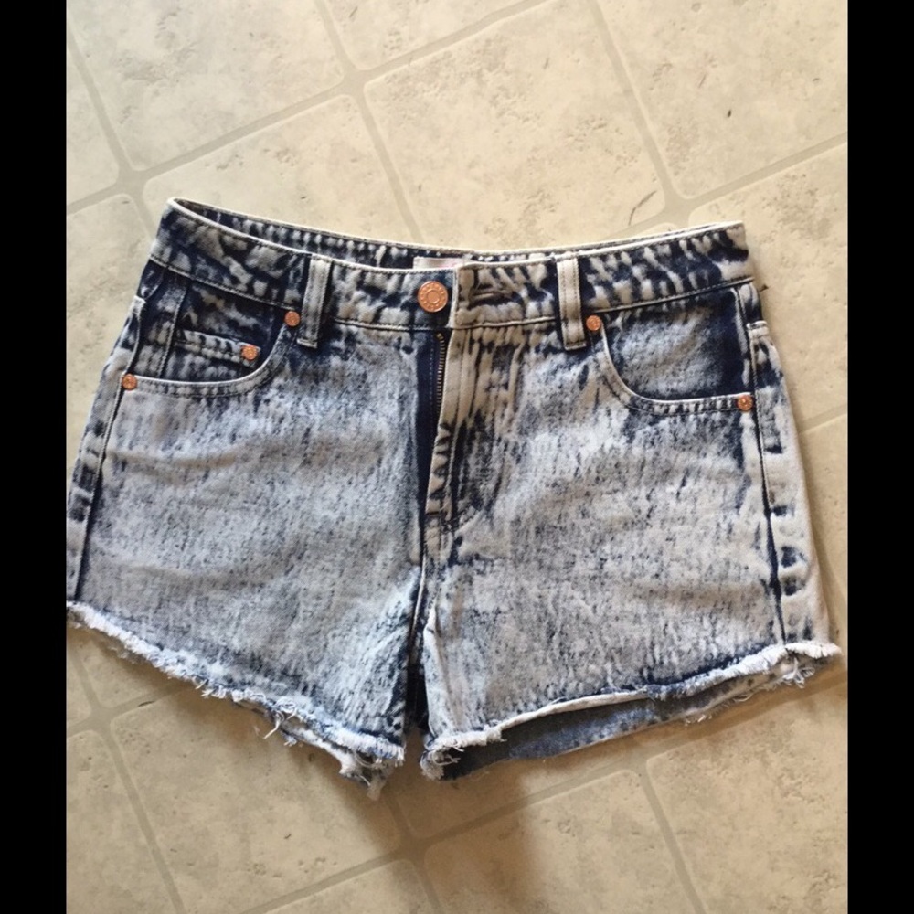 High waisted shorts