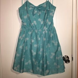 Lauren Conrad Light Blue Bicycle Sundress