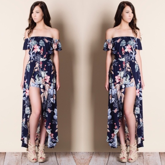❗️LAST ONE❗️Floral print maxi romper - Picture 2 of 5