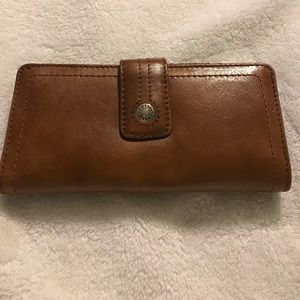 Fossil Wallet with checkbook cover.