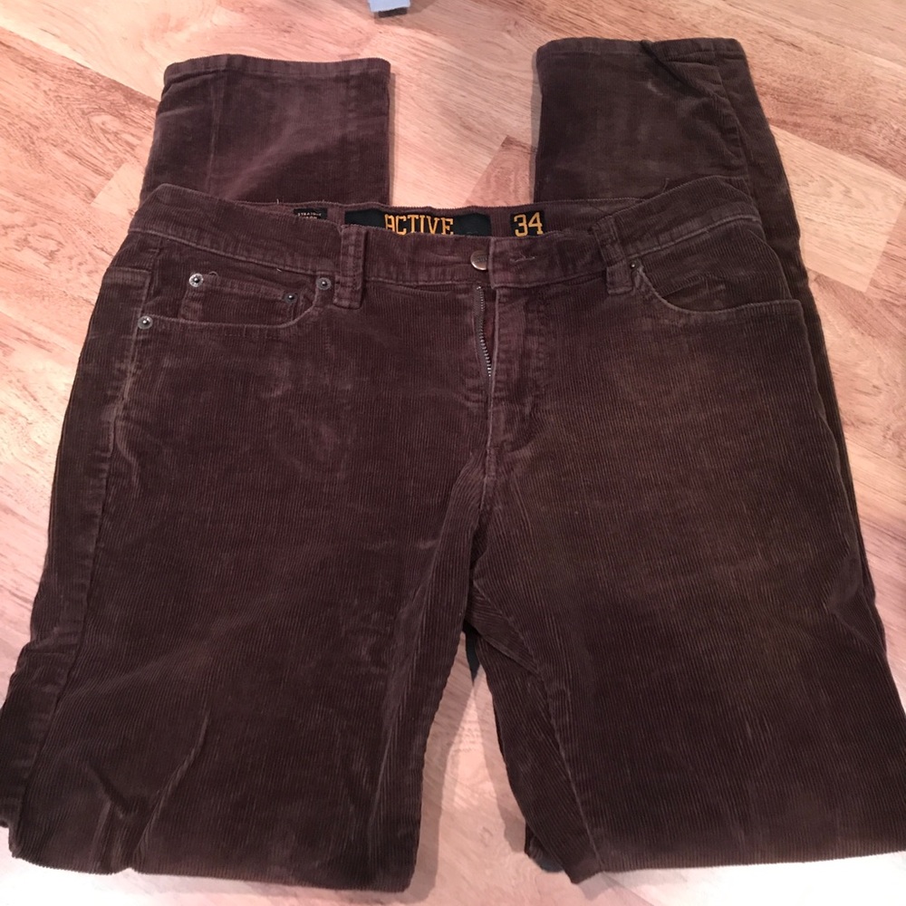 Active Rideshop Revolt skinny corduroy pants