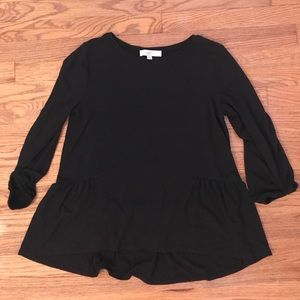 LOFT peplum top