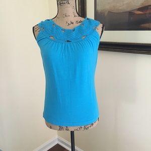 Sleeveless blouse