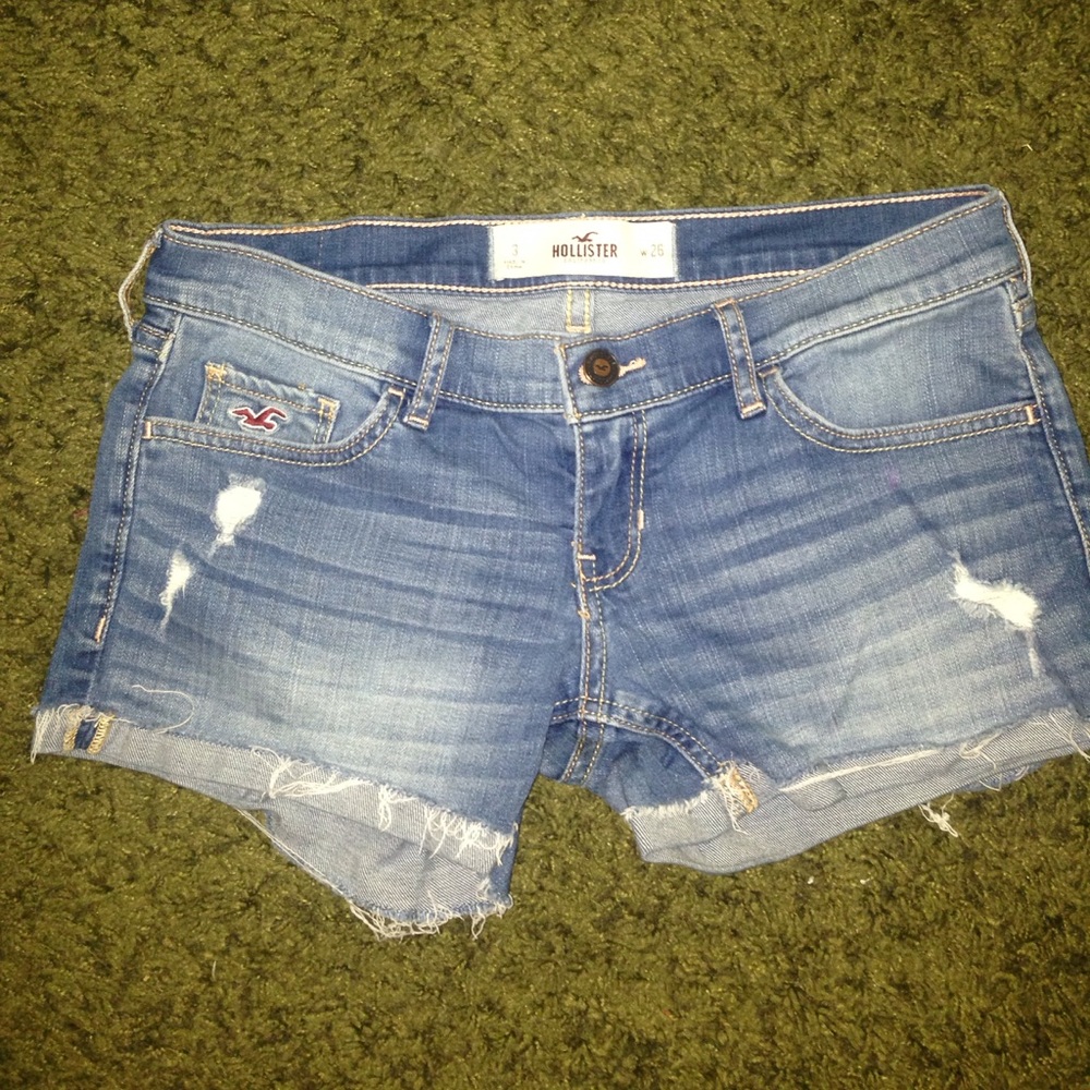 Hollister denim shorts