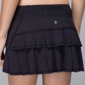 Lululemon Black Tennis Skirt