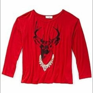 GB girls 6x Red buck with necklace