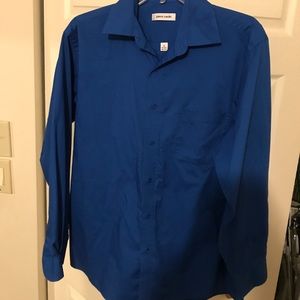 Pierre Cardin Dress Blue Dress Shirt.