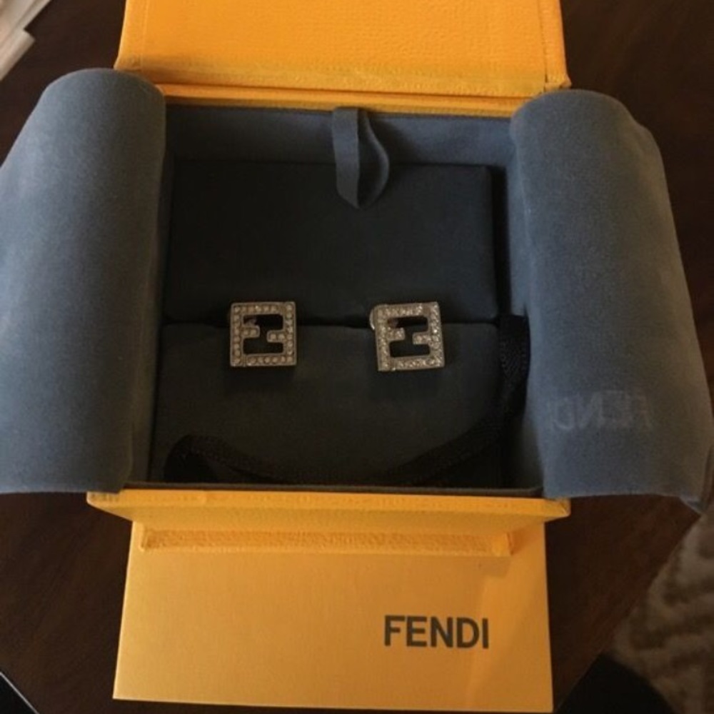 Fendi Diamond earrings
