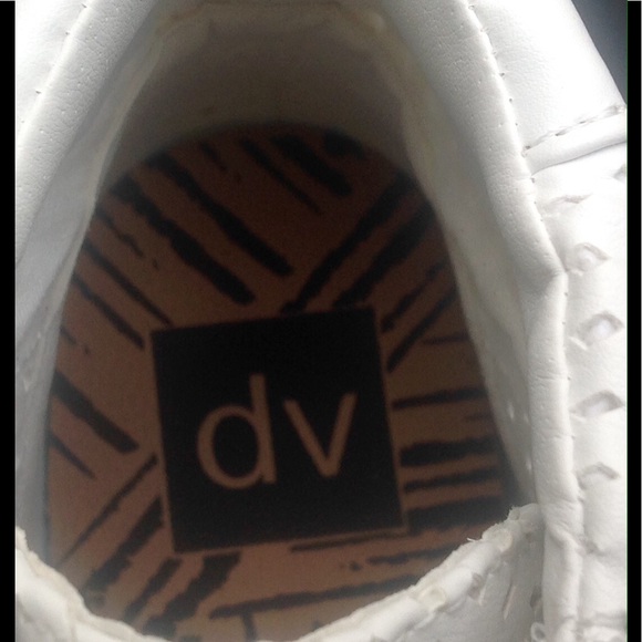 Dolce Vita "Ruth" White slip on zipper detail shoe - Picture 8 of 8