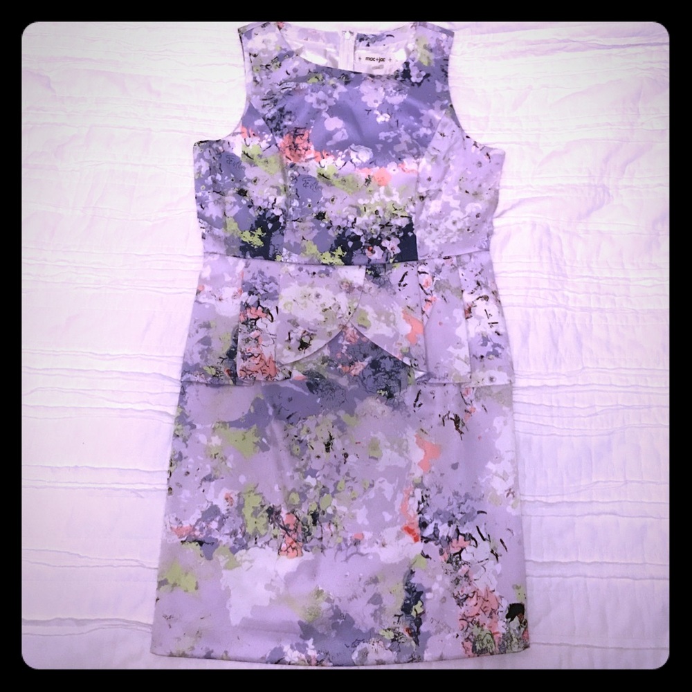 Floral print dress 🌸
