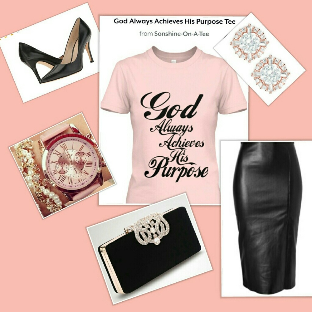 God Always Achieves His Purpose Lookbook (Pink)