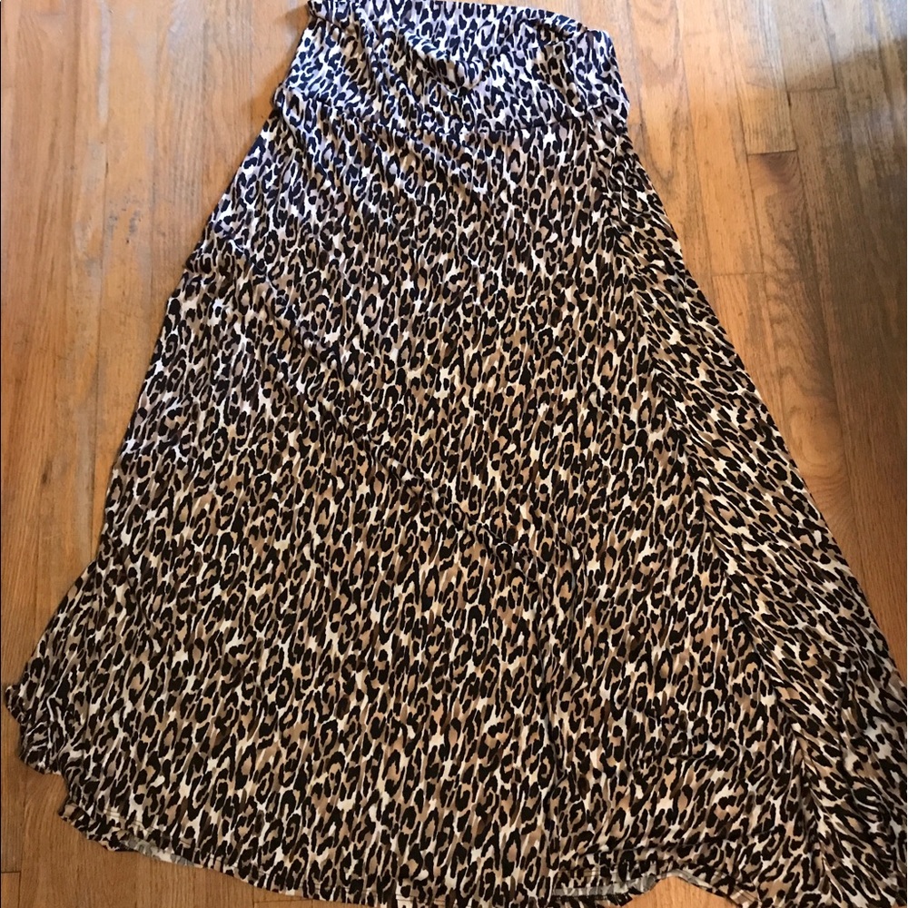 Lularoe Large Leopard Maxi