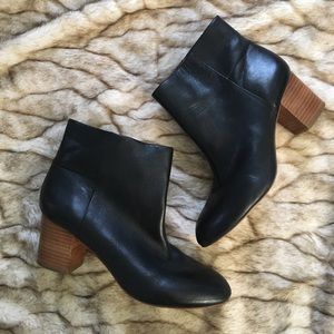 Banana Republic leather booties