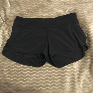 Lululemon speed shorts