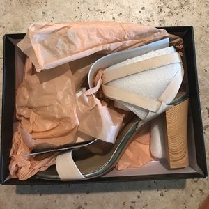 Julianne Hough Sole Society Leather Kris Heel 4"