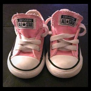 Converse All Star Pink girls shoes Size 3