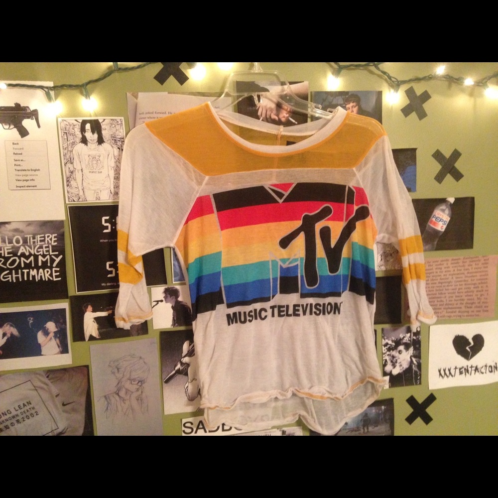 Mtv Baseball Shirt