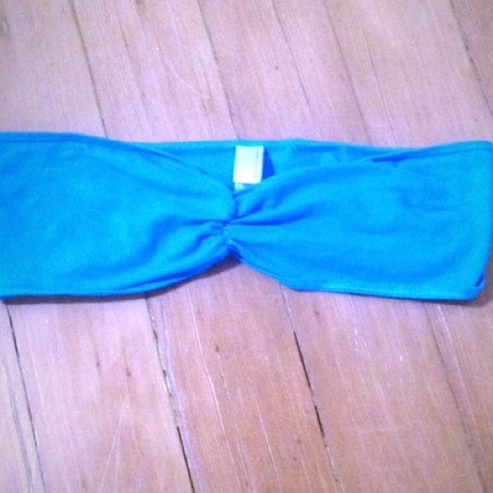 American Apparel Bandeau Top - Azure