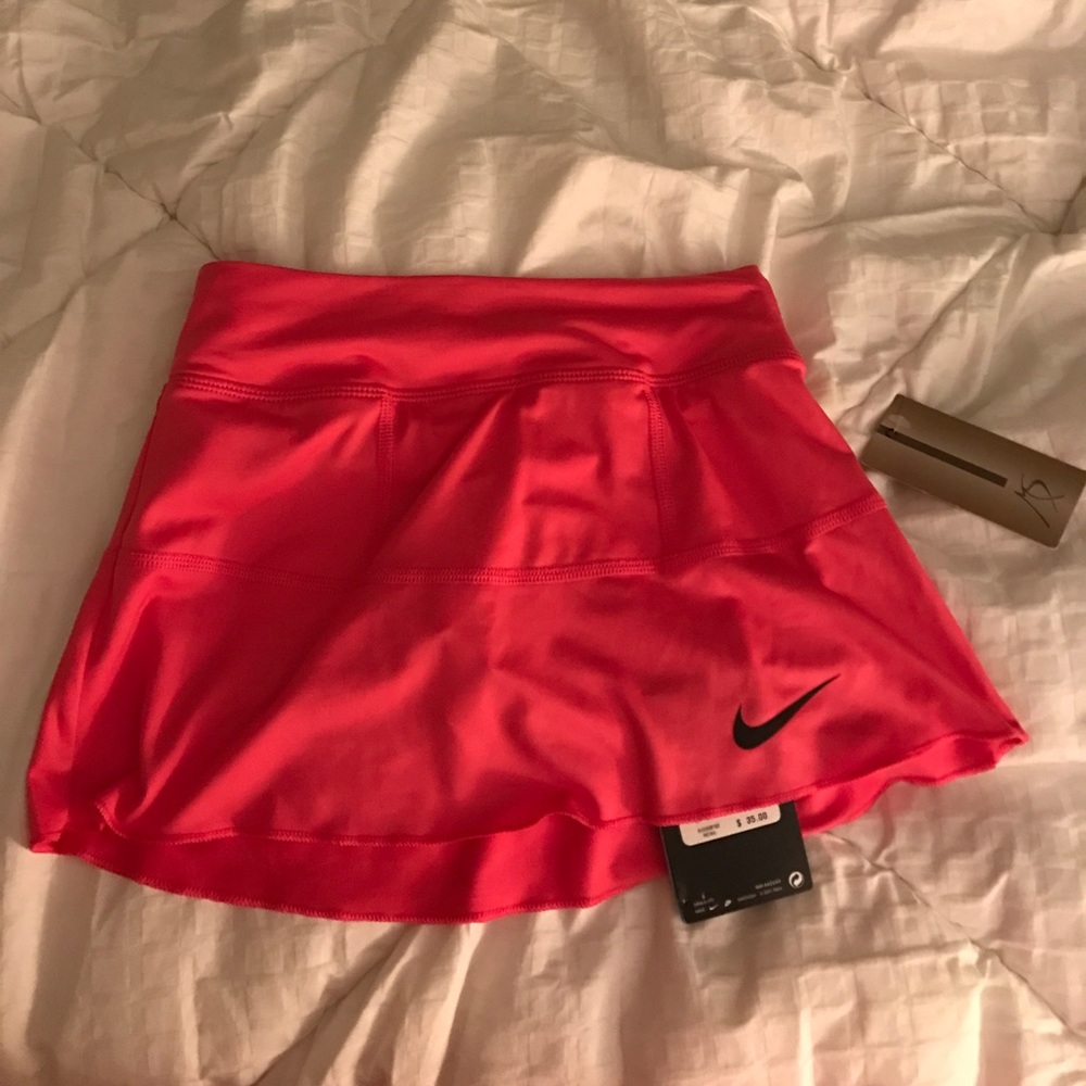 Pink Nike tennis skirt