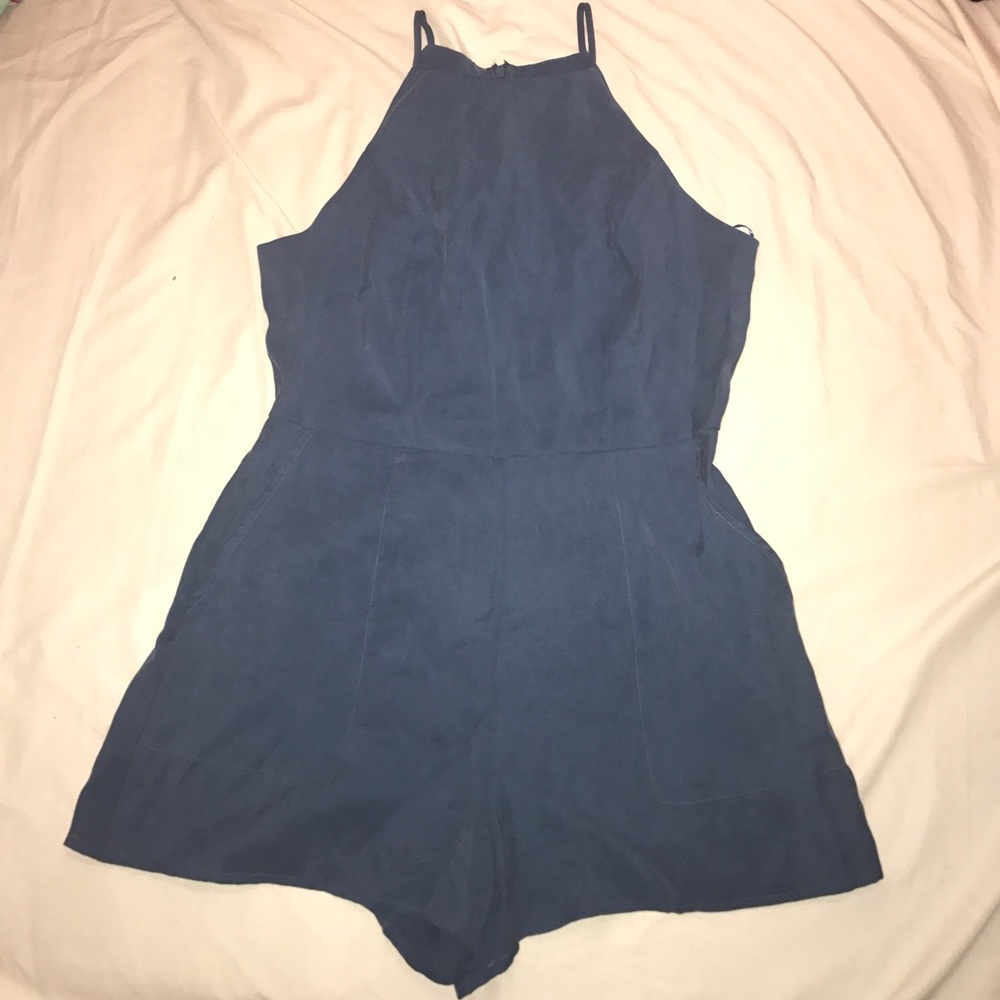 Blue romper