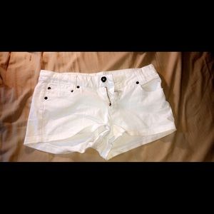 White Shorts
