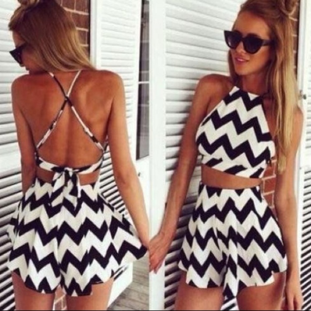 Two Piece Romper