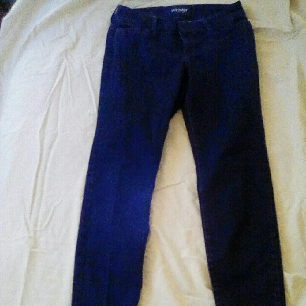 Old navy skinny jeans dark denim