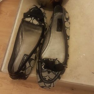 Coach flat shoes