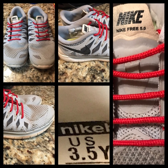 Boys Nike Free 5.0 Size 3.5y - Picture 1 of 4