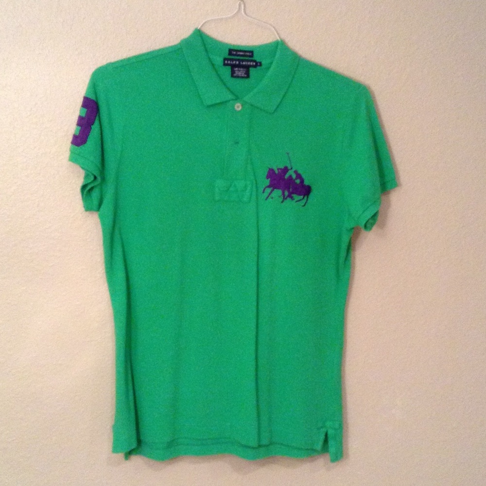 green ralph lauren polo