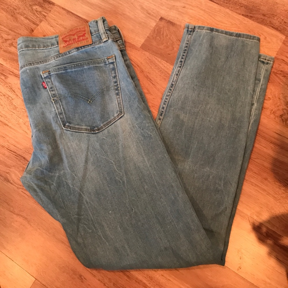 Levis light blue 510 skinny jeans