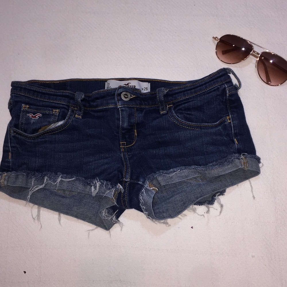 Hollister jean shorts