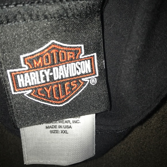 H-D BURNOUT TEE WITH SLEVES CUT OUT INTO SLITS ❤️ - Picture 2 of 4