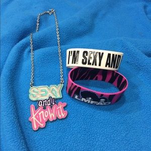 LMFAO Necklace & Bracelets Merchandise
