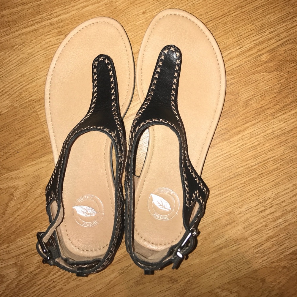 Black sandals