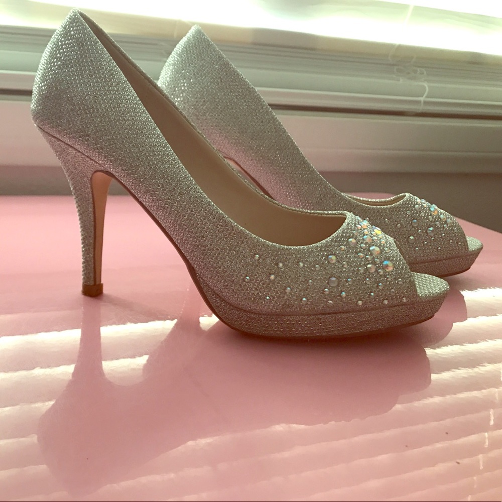 Sparkly heels