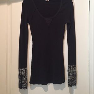 Free People long sleeve thermal
