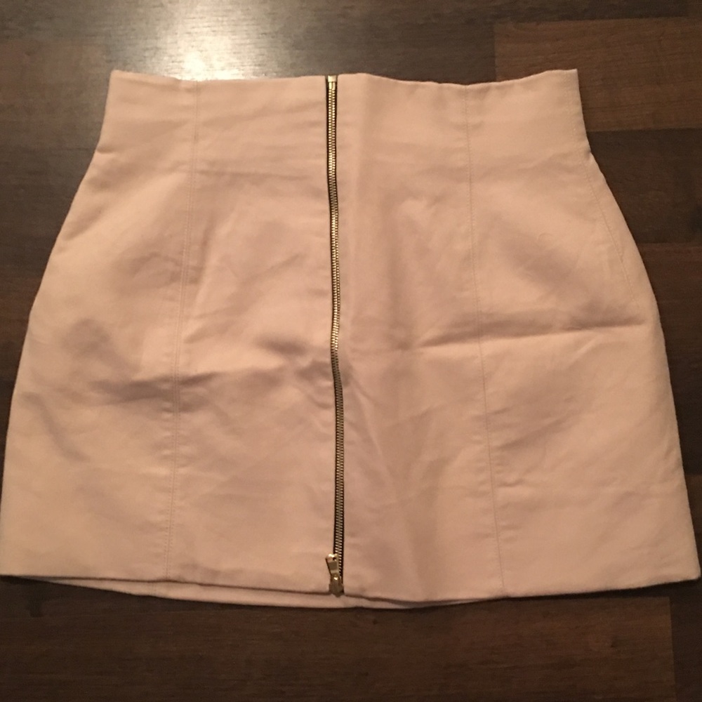 Rose Pink High-Waisted Zara Skirt