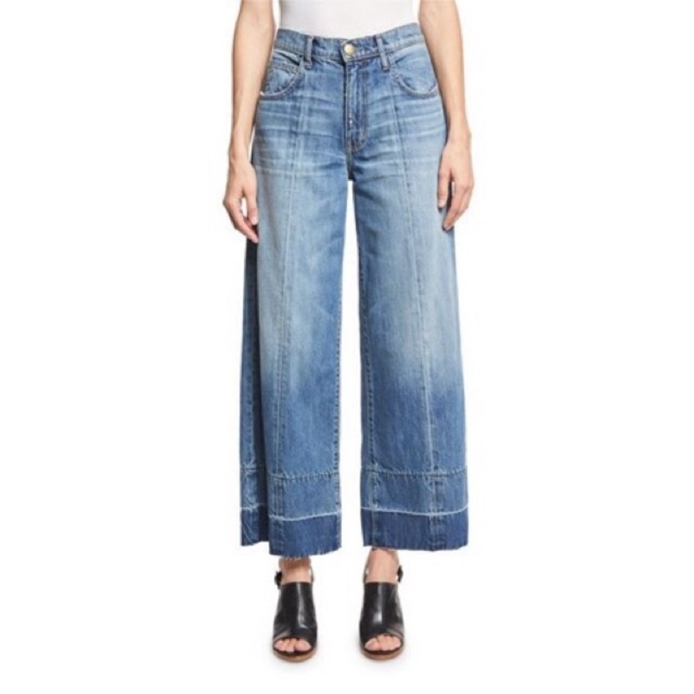 🌻Current/Elliott Wide Leg Crop Jeans "Old Soul"🌻