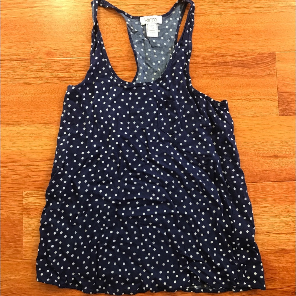 Pacsun Polka Dot Tank Top