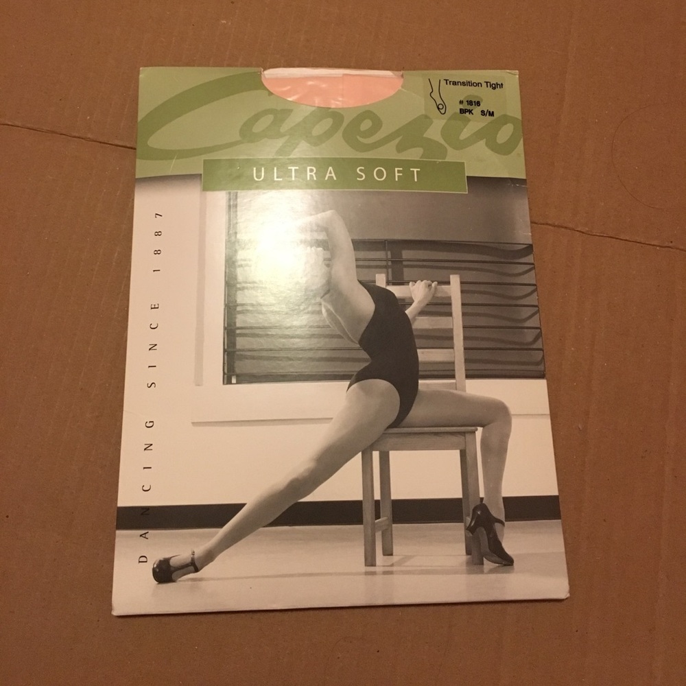 Capezio transition tight in ballet pink size S/M