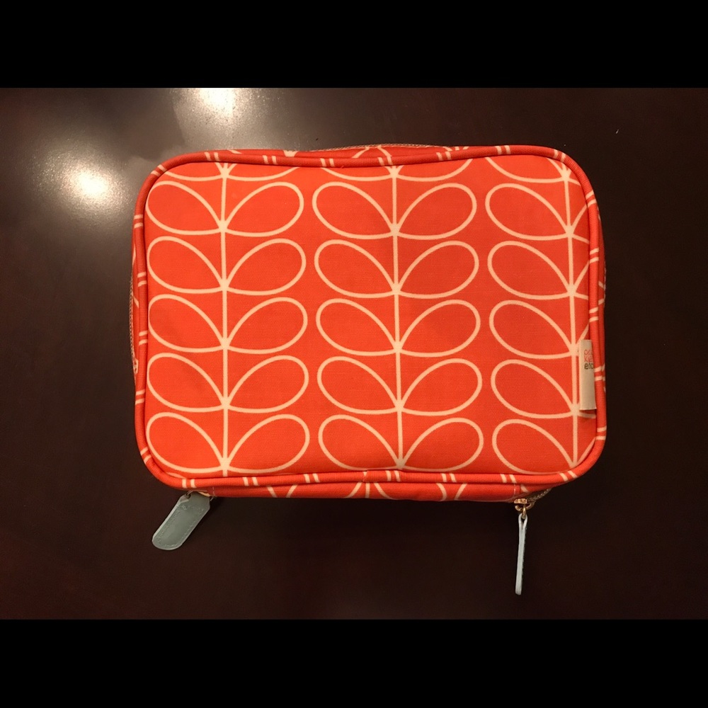 Orla Kiely Sweetpea Target zip cosmetic case