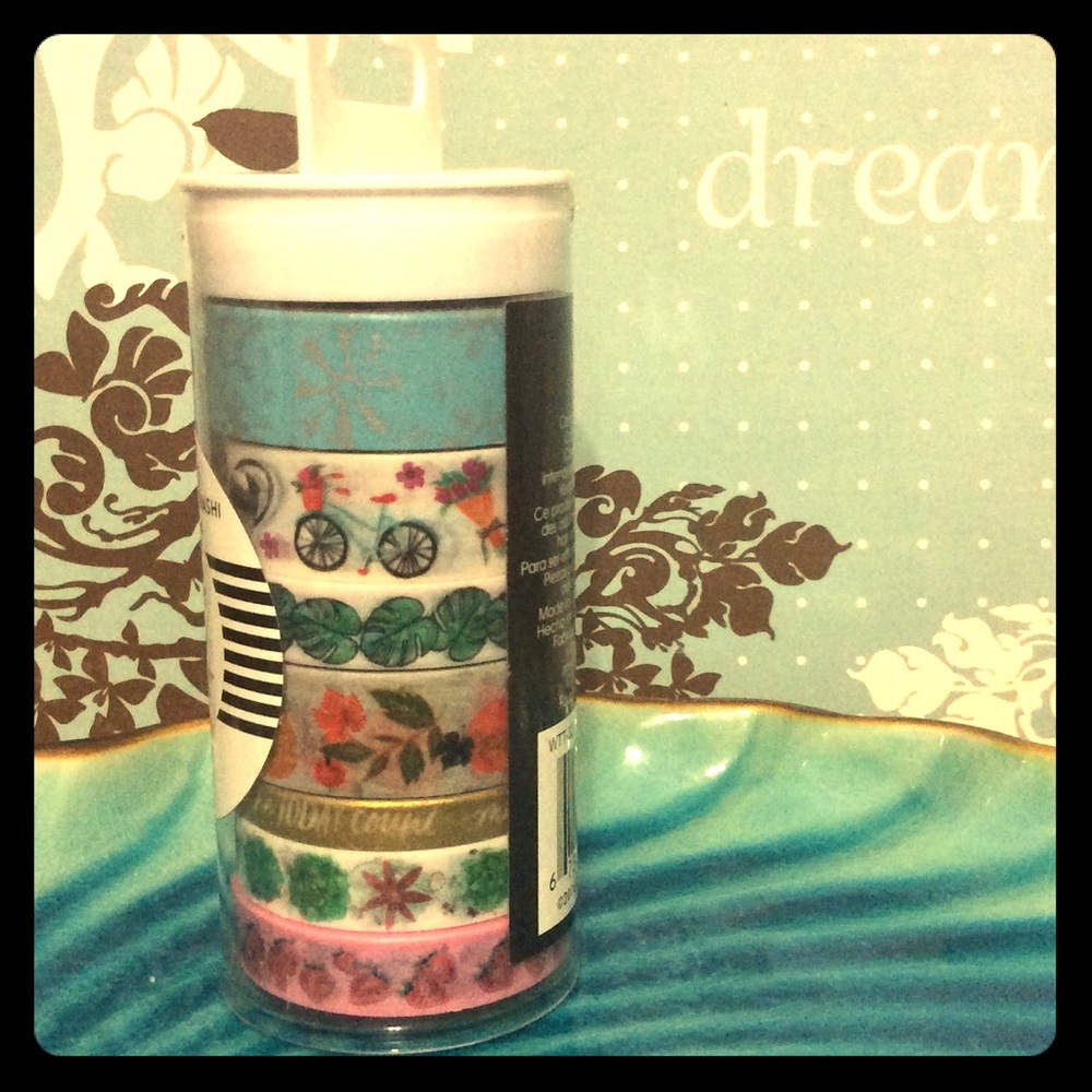 Washi Tape - 7 brand new tapes - never used!