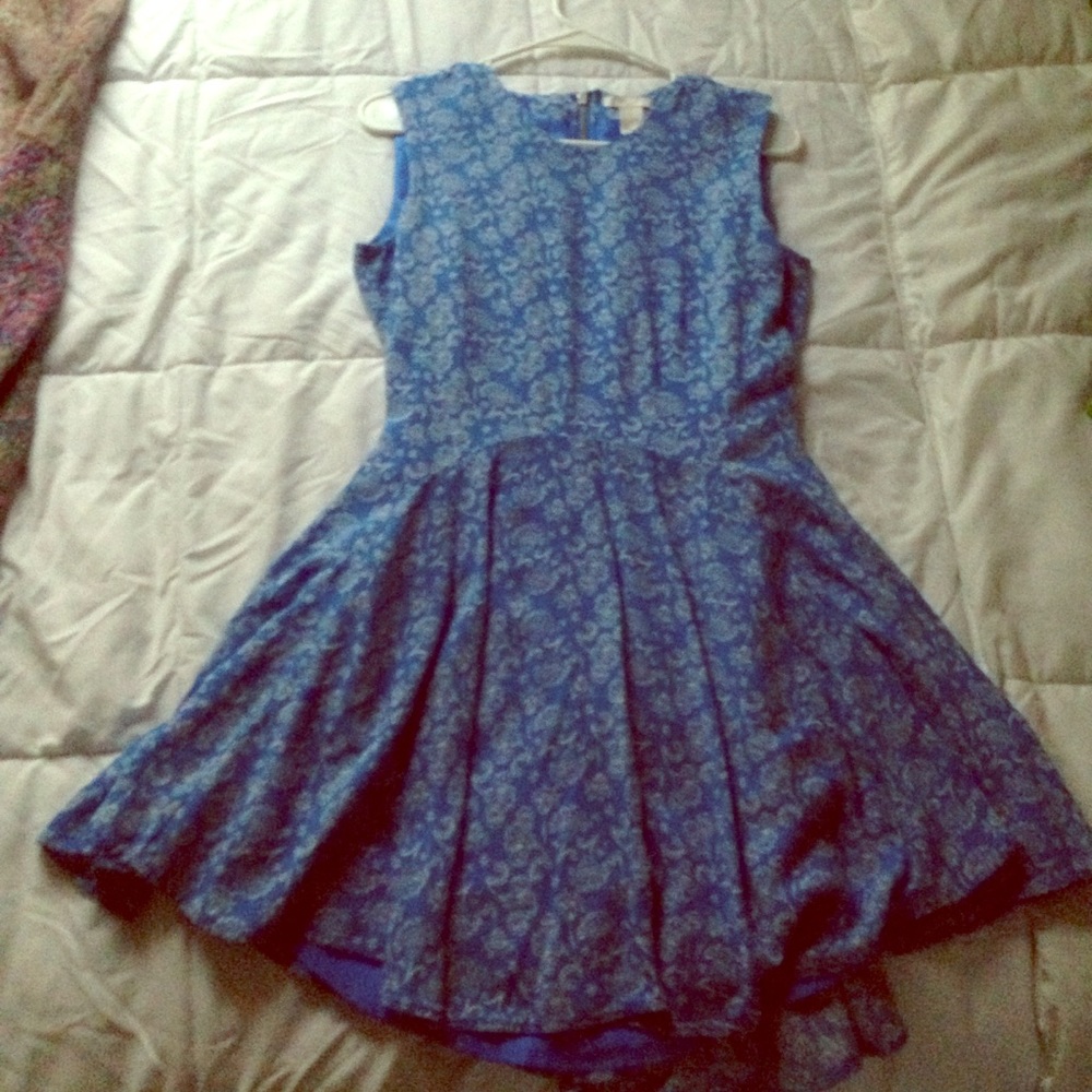 Blue Floral Dress Flows H&M