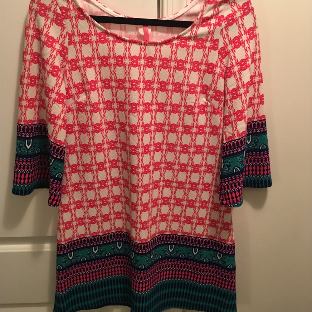 Colorful Printed Dress