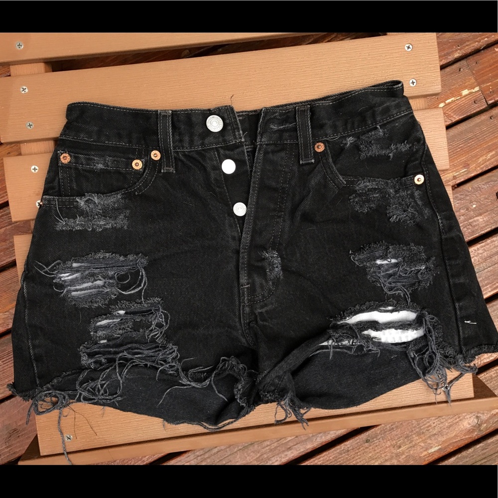 Vintage High Waisted Levi Shorts